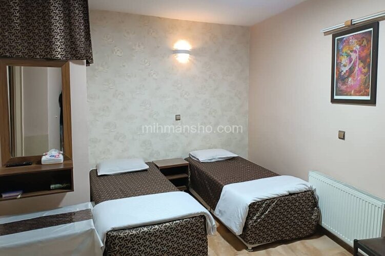 واحد دو تخته توئین در هتل آپارتمان اصفهان