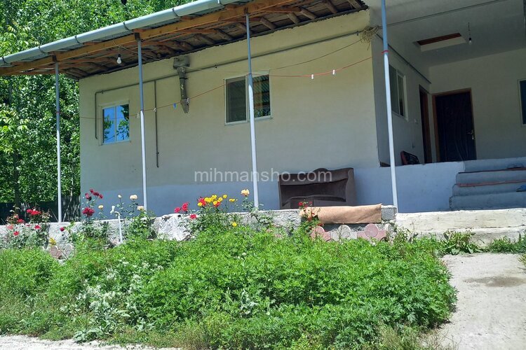 ویلا تکخواب مبله در سوادکوه | نمای اصلی ساختمان 