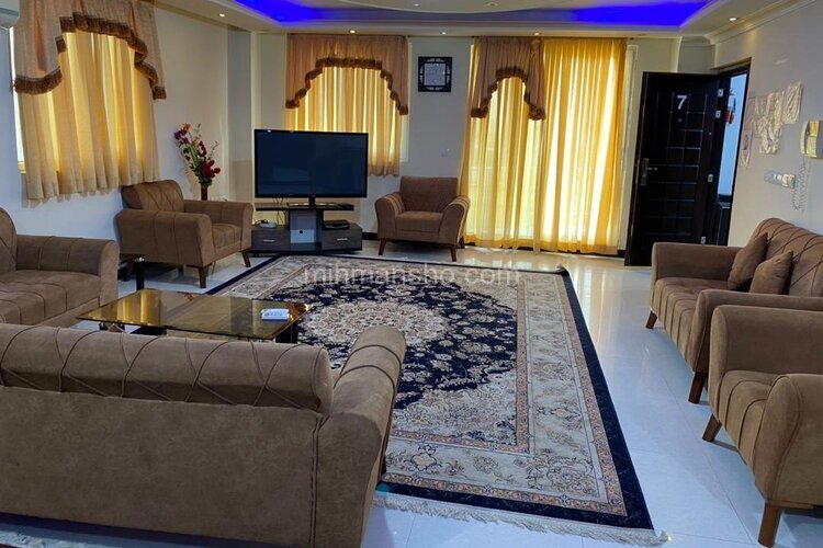 آپارتمان مبله دو خواب نیلوفر 7 در نمک آبرود