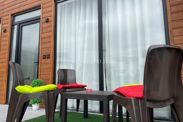 کلبه سوئیسی دوبلکس مبله دوخواب چلک در نوشهر