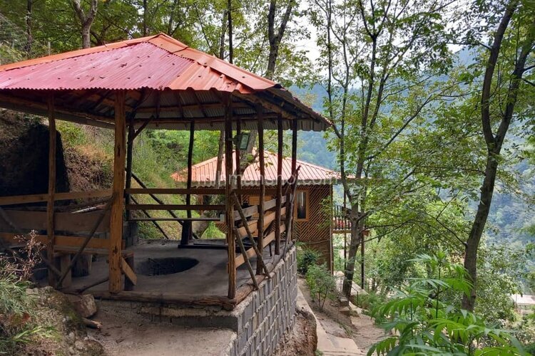 کلبه مبله دوخواب دامان در چابکسر