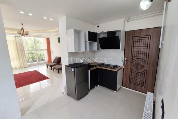 واحد تکخواب مبله استخردار 3 در بومگردی زنجان