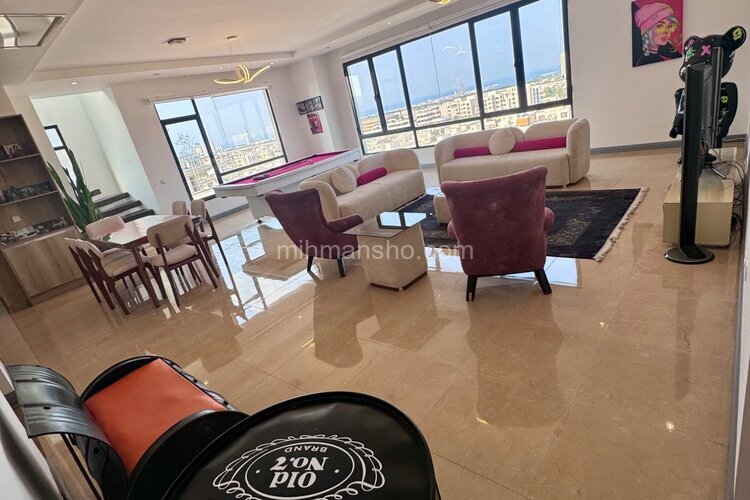 پنت هاوس 3خواب ویو دریا در شهرک صدف کیش