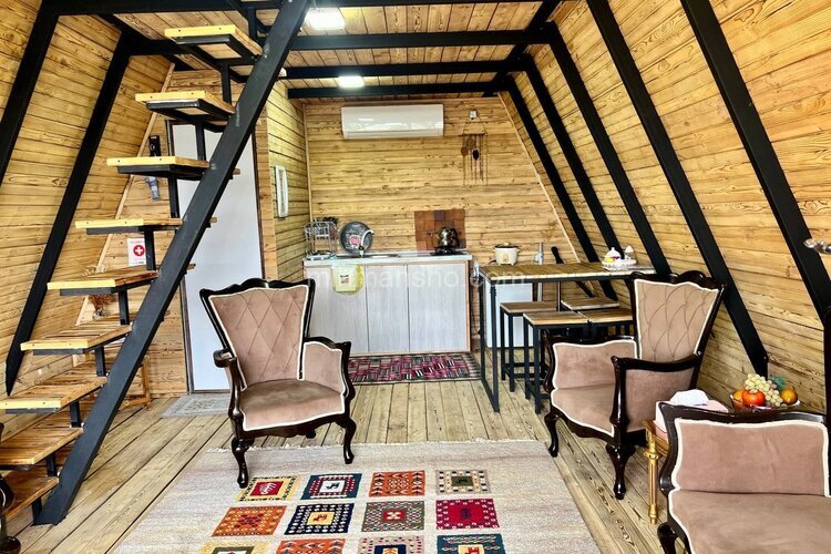 کلبه سوئیسی دوبلکس سهیل در لاهیجان