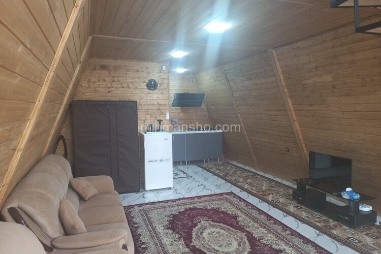 کلبه سوئیسی دوبلکس تکخواب جکوزی دار در بابلسر