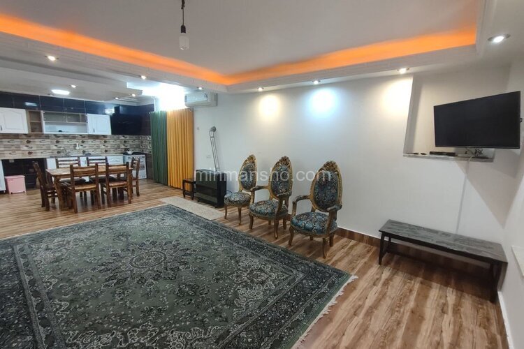 واحد مبله دوخواب آراد 1 در طبقه همکف ویلا تنکابن