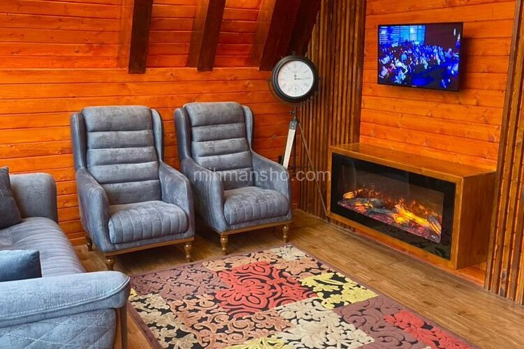 کلبه سوئیسی دوبلکس تکخواب جکوزی دار کلهو در شیرگاه