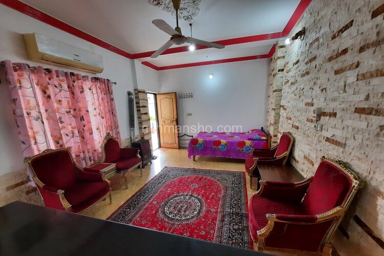 واحد تک خواب طبقه همکف ویلا در محمودآباد