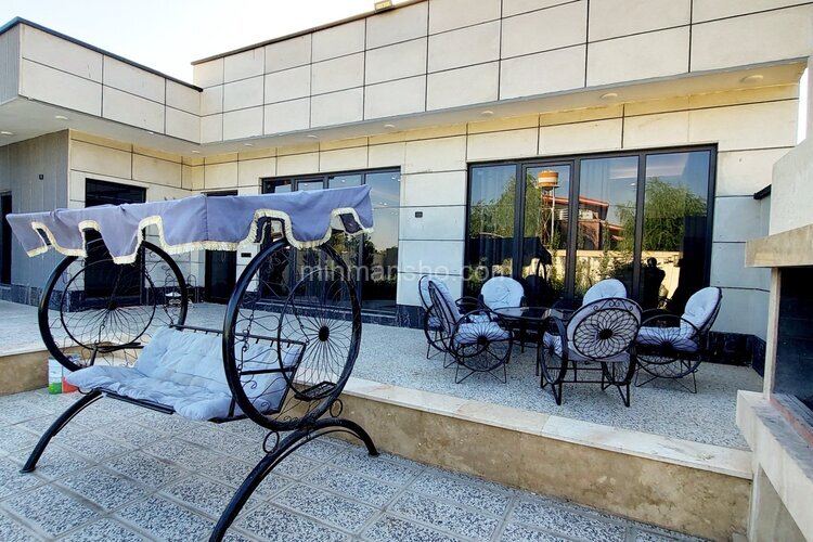 ویلا استخردار آبگرم دوخواب مبله مهستان در چهارباغ