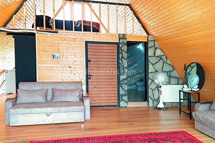 واحد دوبلکس چوبی تک خواب در هتل آپارتمان رضوانشهر