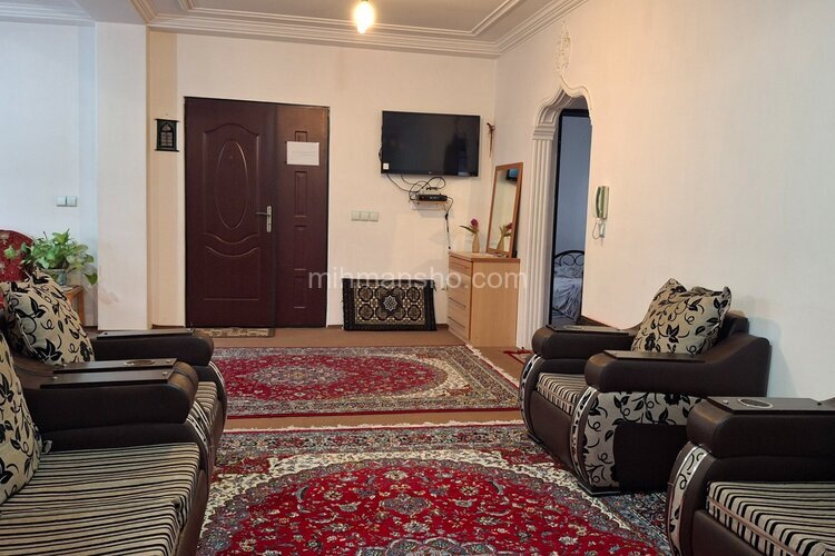 واحد مبله دوخواب طبقه اول ویلا در رامسر