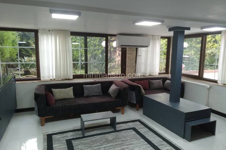 واحد مبله تکخواب در طبقه همکف ویلا در چابکسر