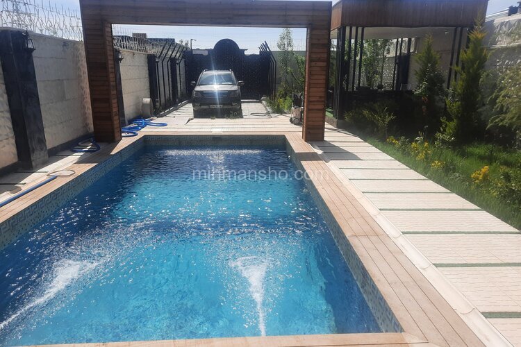 ویلا استخردار مبله دوخواب لاکجری گل رز در تهراندشت ساوجبلاغ