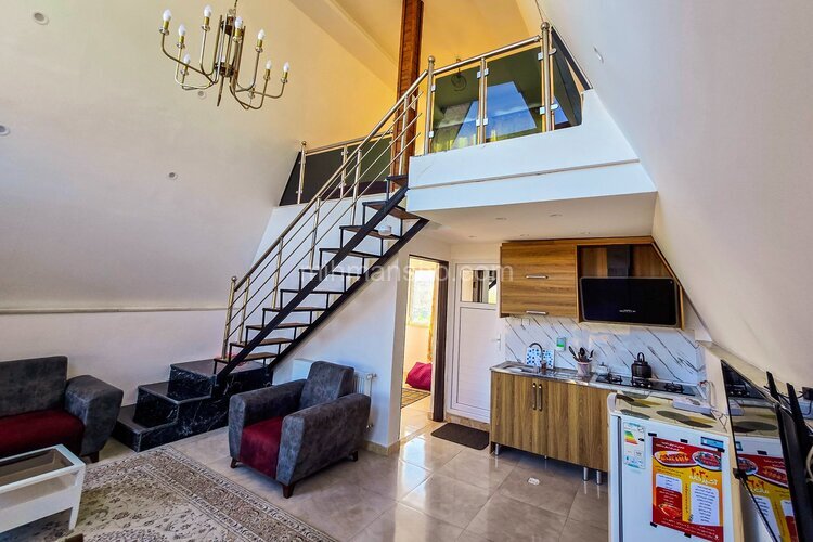 کلبه سوئیسی جکوزی دار مبله یاس در تنکابن