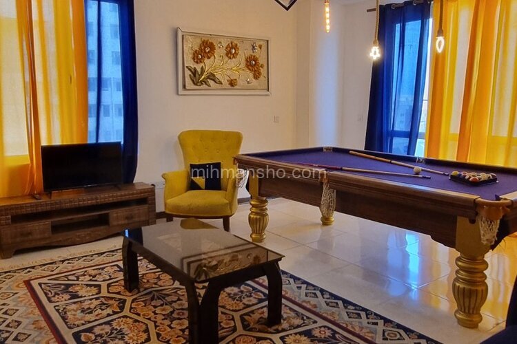 آپارتمان مبله دوخواب در ساحلی کیش