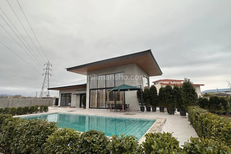 ویلا سه خواب استخردار عمارت کنج در شیرود