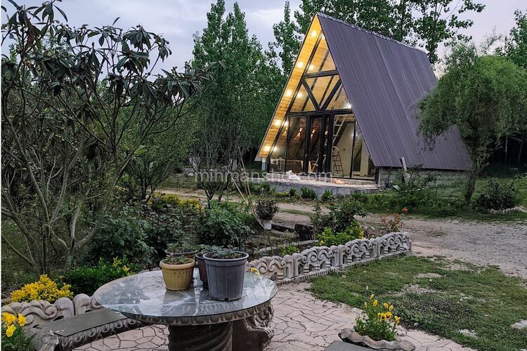 کلبه سوئیسی دوبلکس تکخواب در سیاهکل