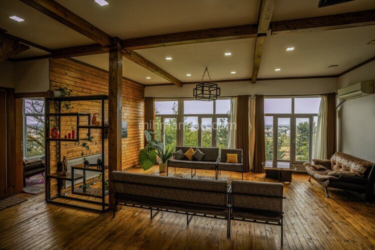 کلبه چوبی دوبلکس دوخواب در ماسال