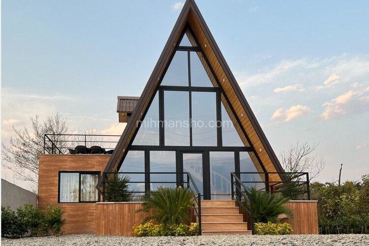 کلبه سوئیسی مبله دوخواب بردیا در چابکسر