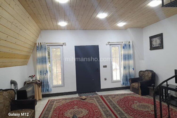 کلبه سوئیسی مبله دوخواب در ماسال