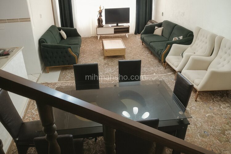 آپارتمان دوبلکس مبله دوخواب طوبی در شیراز