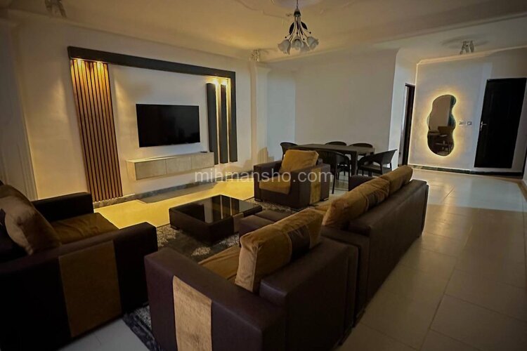 واحد مبله دو خواب در طبقه دوم ویلای بندر انزلی