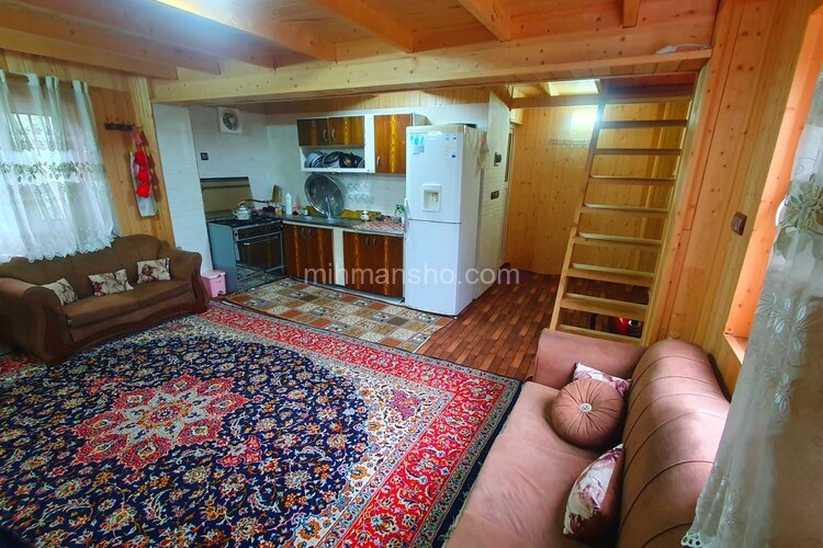 کلبه دوبلکس تکخواب در سوادکوه