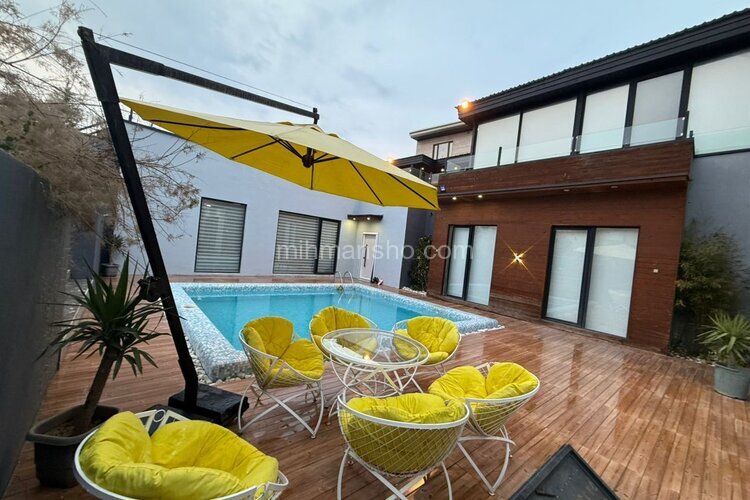 ویلا دوبلکس استخردار مبله سه خواب ماهتاب در رودهن