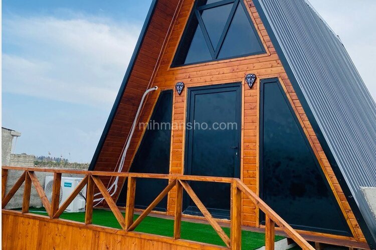 کلبه سوئیسی دوبلکس تکخواب در ساری