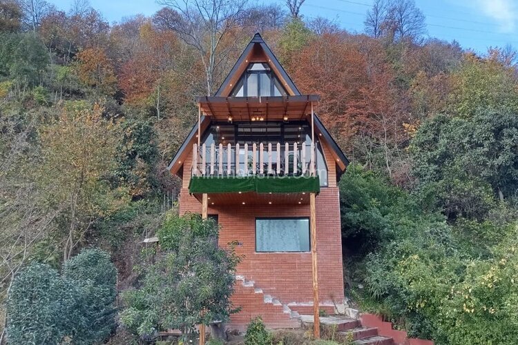 کلبه تریپلکس استخردار دوخواب در رامسر