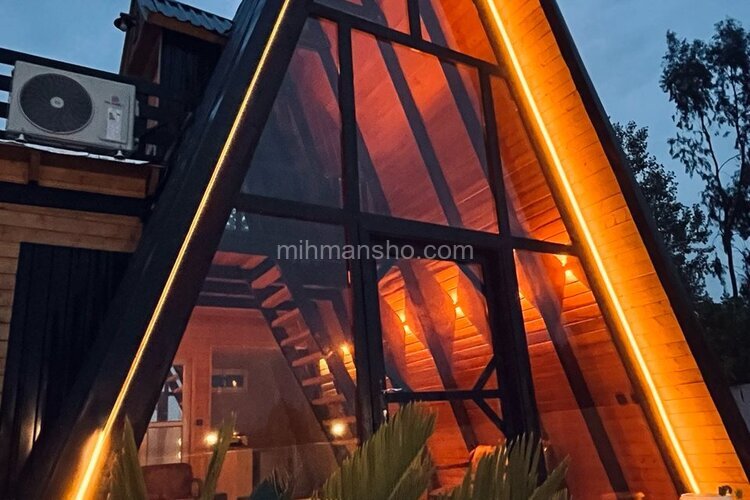 گلبه سوئیسی مبله دوخواب در فرح آباد