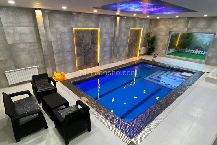 خانه ویلایی دو خواب مبله استخردار در بندر انزلی