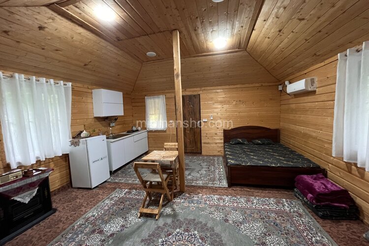 کلبه چوبی مبله افرا در لاهیجان