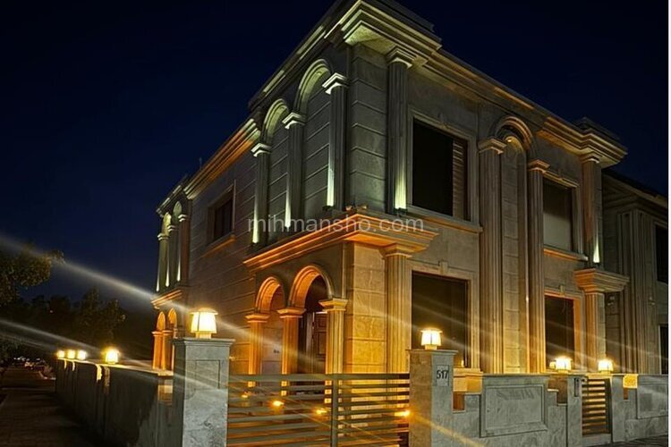 کاخ ویلا مبله تریپلکس سه خواب استخردار اعیان نشین در کیش