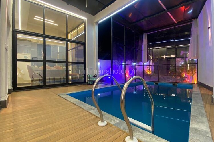 ویلا استخردار شیشه ای سه خواب بهاران در رامسر