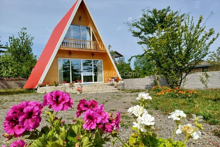 کلبه سوئیسی دوبلکس دوخواب شاد در اسالم