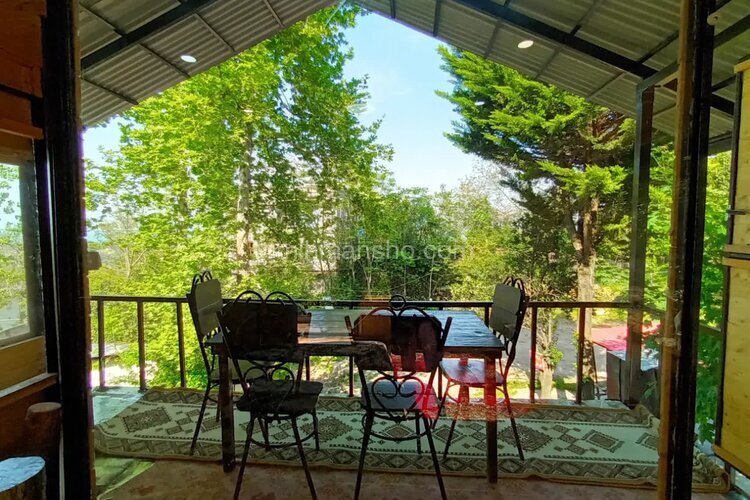 کلبه دوبلکس تکخواب چوبی امیر در رامسر