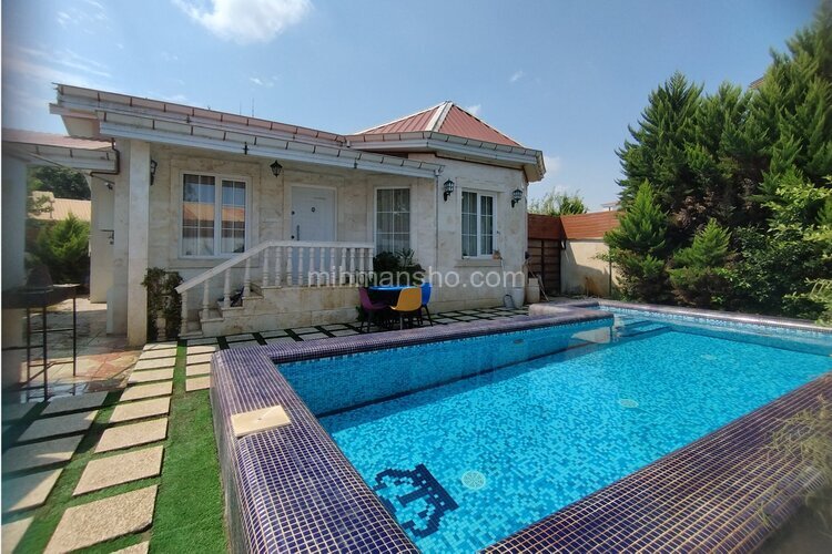 ویلا استخردار دوخواب مبله در زیباکنار