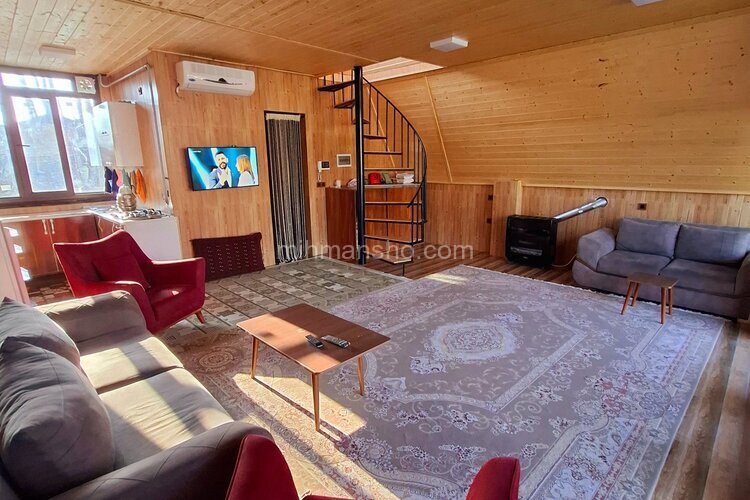 کلبه سوئیسی آرامش در سوادکوه