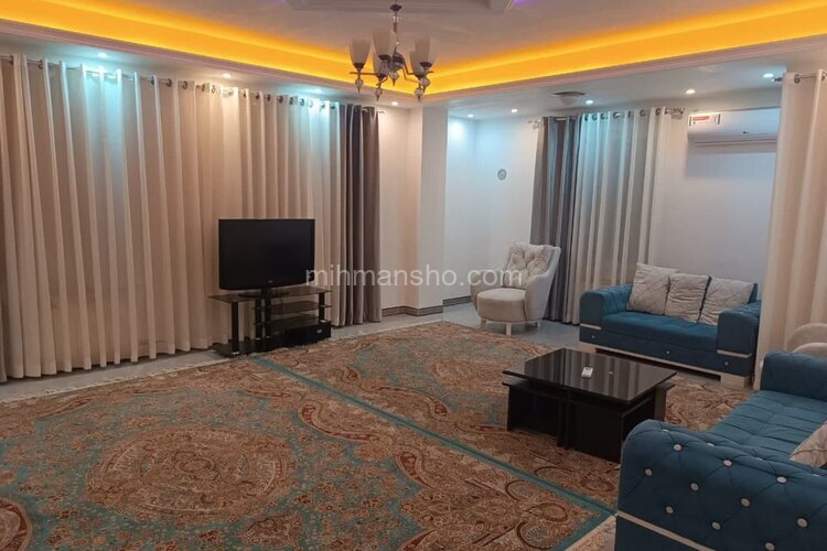 واحد مبله دو خواب طبقه دوم ویلا در تنکابن | هال و پذیرایی