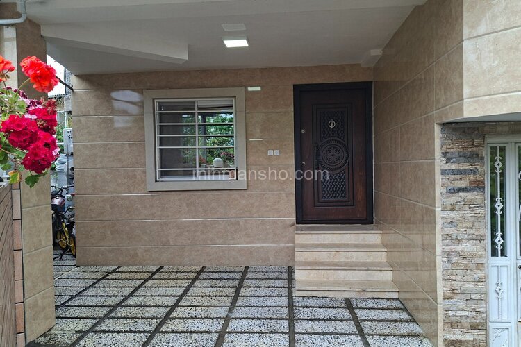 واحد مبله دوخواب در طبقه همکف ویلا پرهام در چالوس