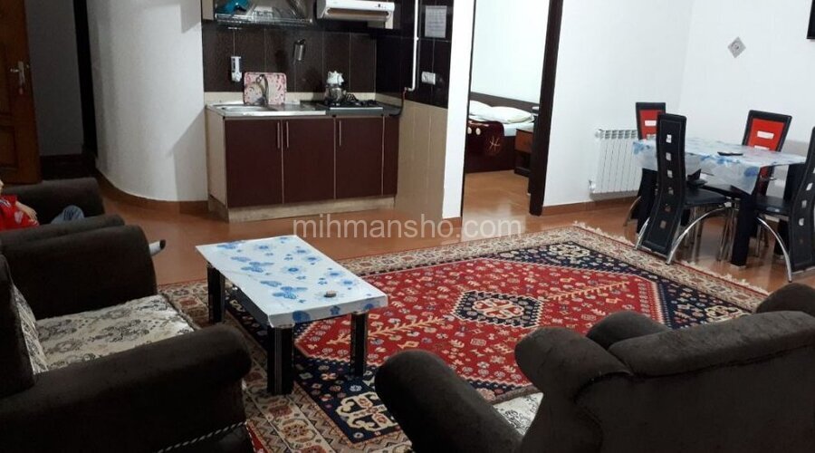 واحد دوخواب 5 نفره در هتل آپارتمان در سرعین