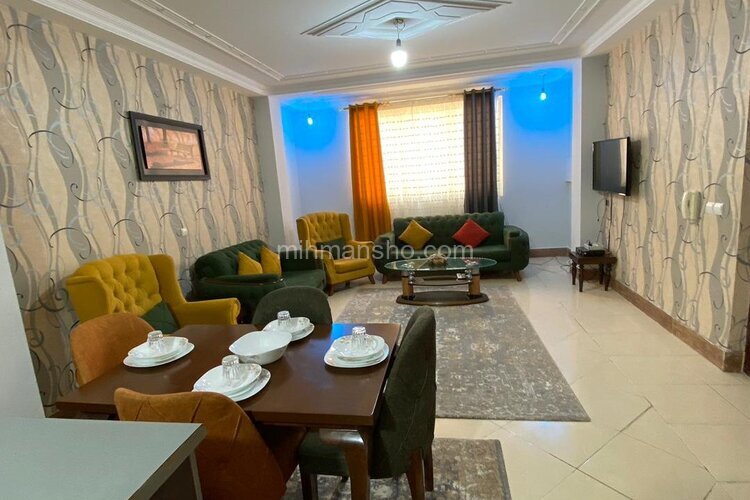 آپارتمان مبله دوخواب آراراکتا 6 در قشم