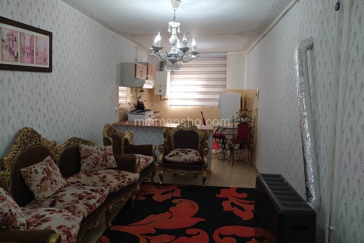 واحد مبله تکخواب در طبقه همکف ویلا نارون 1 در رشت