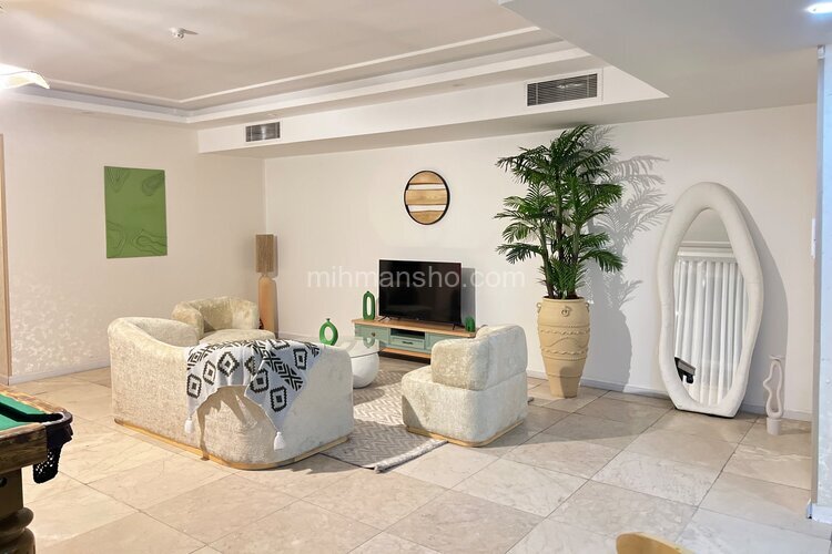 آپارتمان مبله دوخواب مراکشی رافیا 4 در جنت آباد شمالی