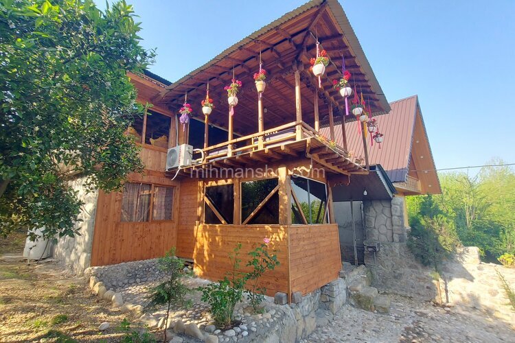 کلبه دوبلکس جکوزی دار الماس در شیرگاه