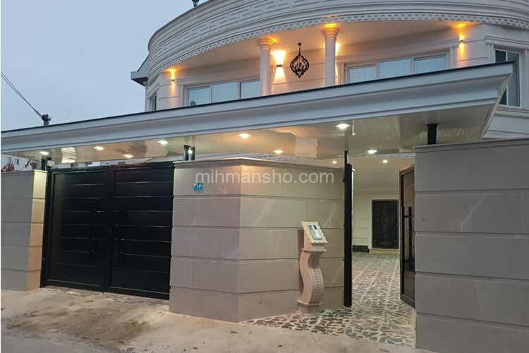 واحد مبله دو خواب طبقه دوم ویلا در تنکابن | نمای ساختمان اقامتگاه