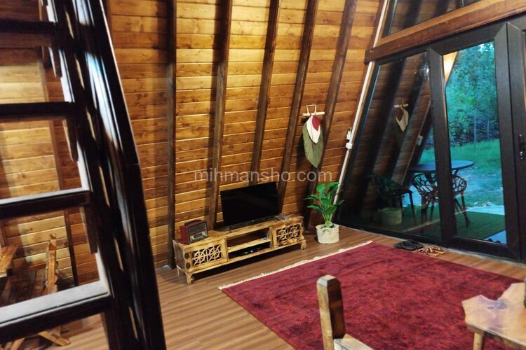 کلبه سوئیسی دوبلکس سینا در بندرانزلی