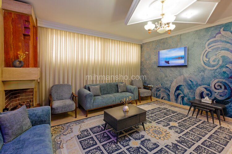 آپارتمان مبله دو خواب خیابان امام رضا در مشهد 2،7