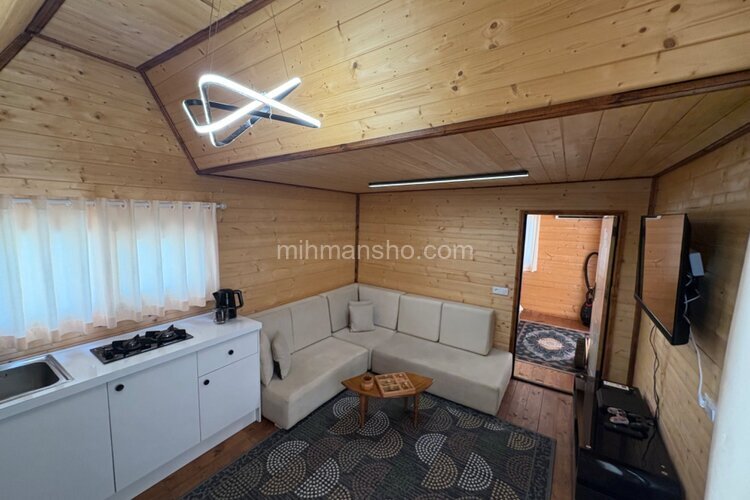 کلبه سوئیسی مبله تکخواب گلایل در سرخرود